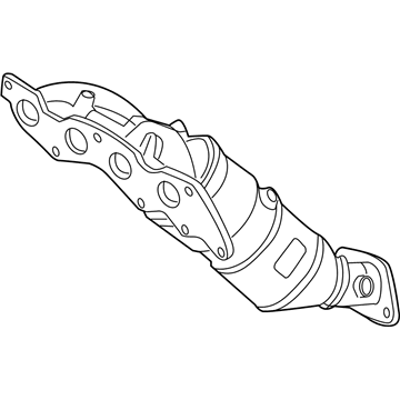 Ford Focus Catalytic Converter - AS4Z-5G232-F