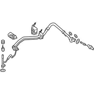 Lincoln CV6Z-19A834-D Evaporator Tube