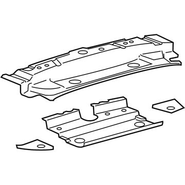 Lincoln FA1Z-5841302-A Rear Header