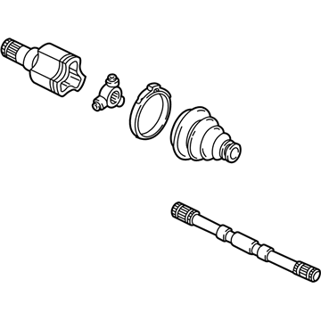 2003 Mercury Sable Axle Shaft - 3F1Z-3B436-CA