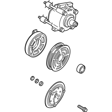 Ford 4L3Z-19703-AC Compressor Assembly