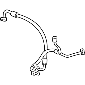 Ford 4C3Z-19D850-AA Tube - Compressor To Manifold