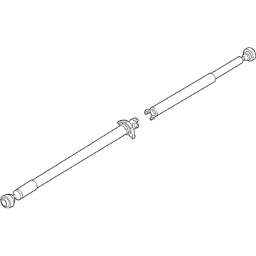 2016 Lincoln MKC Drive Shaft - EJ7Z-4R602-D