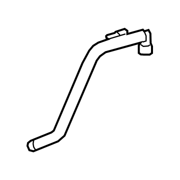 2022 Ford Bronco Crankcase Breather Hose - MB3Z-6758-D