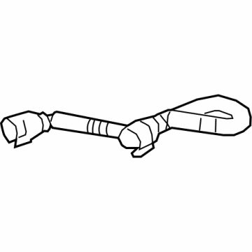 2022 Ford Bronco Crankcase Breather Hose - LB5Z-6A664-B