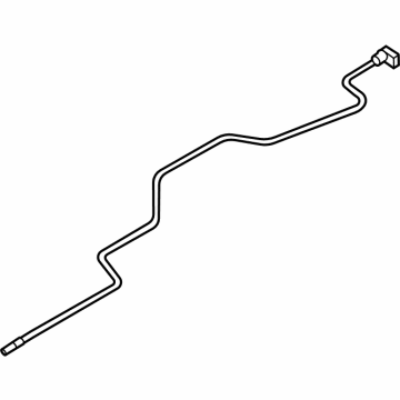 Ford Bronco Crankcase Breather Hose - MB3Z-9D667-B