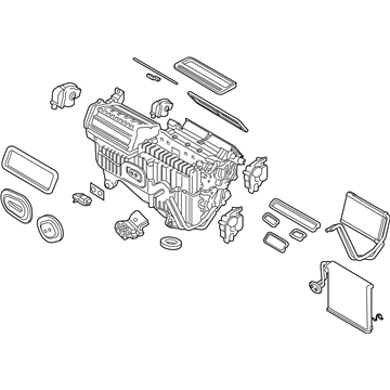 Lincoln Nautilus Heater Core - K2GZ-19B555-BG