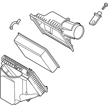 Ford LC3Z-9600-A Air Cleaner Assembly