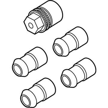 Ford 7T4Z-1A043-A Wheel Lock Kit