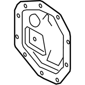 Mercury 7E5Z-4033-A Differential Cover