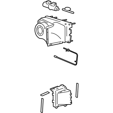 Ford AC2Z-19B555-A Evaporator Assembly