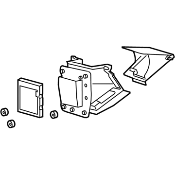 Ford XC2Z-18478-BA Heater Case