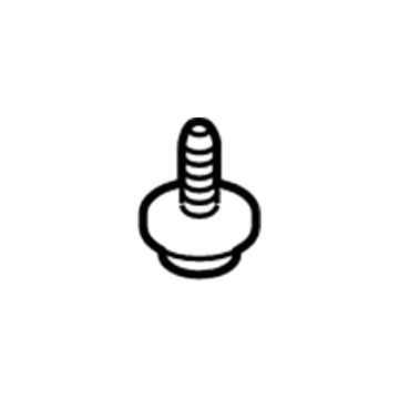 Lincoln -W505022-S303 Bumper Cover Screw