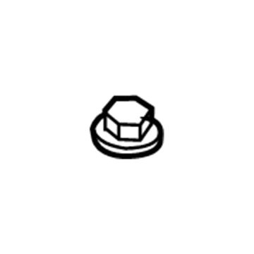 Ford -W520415-S441 Support Bar Nut