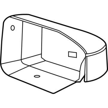 2021 Ford Bronco Mirror Cover - M2DZ-17D742-BBPTM