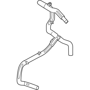 Ford Bronco Sport Automatic Transmission Oil Cooler Line - LX6Z-8A577-Q