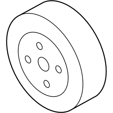 Ford AE8Z-8509-A Pulley