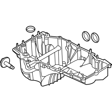 Ford LC3Z-6675-E Oil Pan