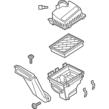 Ford K2GZ-9600-A Air Cleaner Assembly