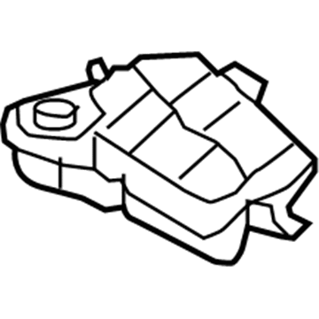 Ford 9C3Z-8A080-E Tank Assembly - Radiator Overflow