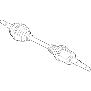 Ford Bronco Sport Axle Shaft - LX6Z-3B436-BP