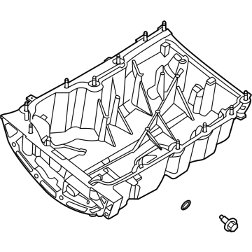 Ford L1PZ-6675-A Oil Pan