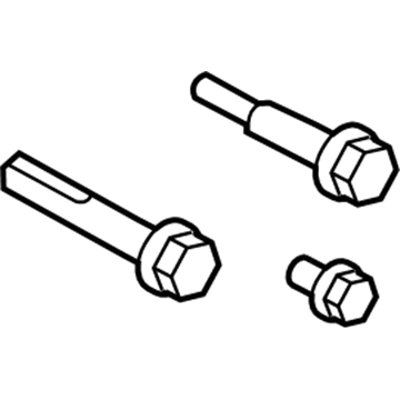 Lincoln 6U2Z-2L527-A Caliper Support Retainer Kit