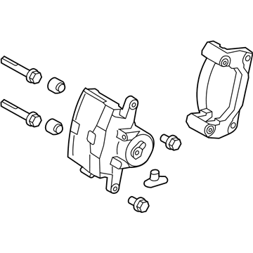 Lincoln 6E5Z-2B121-C Caliper Assembly