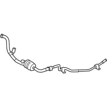 Lincoln BT4Z-3A713-C Lower Return Hose