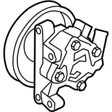 Lincoln CT4Z-3A674-A Power Steering Pump