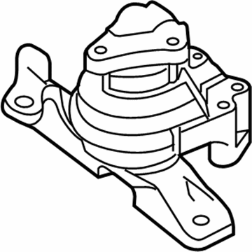 Ford DG1Z-6038-E BRACKET - ENGINE FRONT SUPPORT