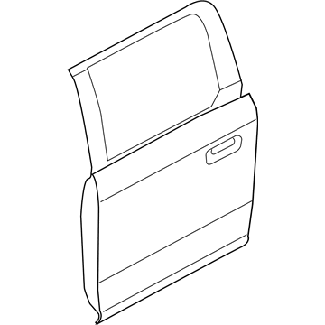 Ford FL3Z-1624630-D Door Shell