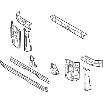 Ford HC2Z-16138-A Radiator Support