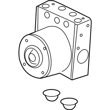 2008 Ford Focus ABS Pump And Motor Assembly - 9S4Z-2C215-B