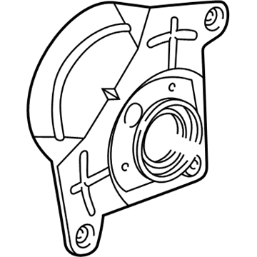 Ford 2L3Z-2K004-AA Splash Shield