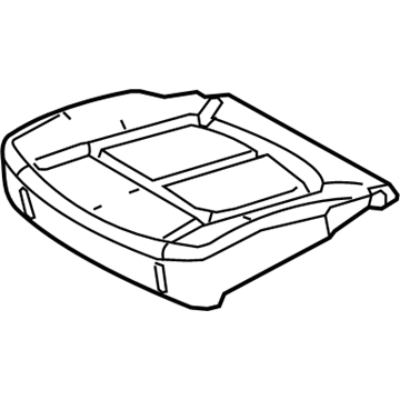 Ford BC3Z-25632A23-B Seat Cushion Pad