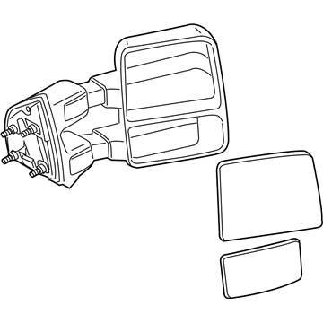 Ford DC3Z-17683-AA Mirror Assembly - Rear View Outer