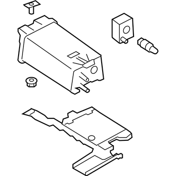 Mercury 8G1Z-9D653-P Vapor Canister