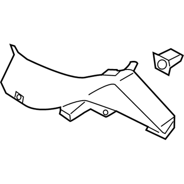 Ford CJ5Z-7831011-AB Rear Trim