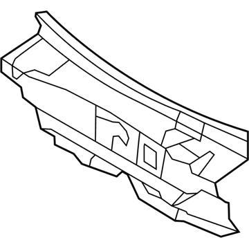 Ford AA8Z-7401670-A Sound Absorber