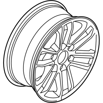 Ford ML3Z-1007-AA Wheel, Alloy