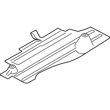 Lincoln CV6Z-9911778-A Air Deflector