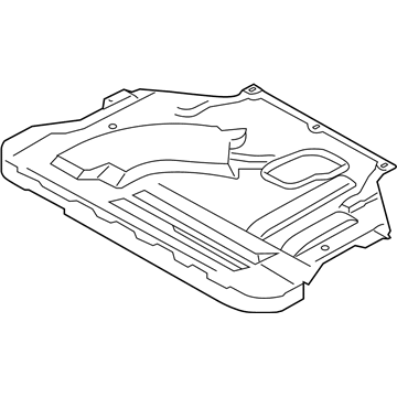 Lincoln EJ7Z-6P013-A Front Shield