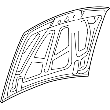 Ford 1L5Z-16612-AA Hood