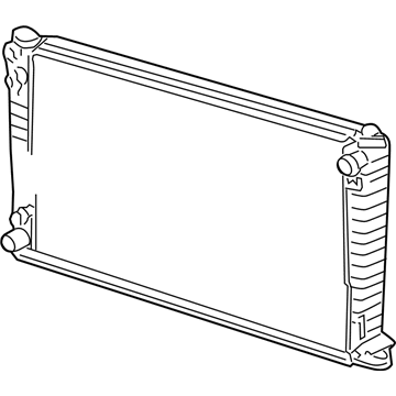 Lincoln H2MZ-8005-AD Radiator Assembly