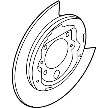 Lincoln 4L3Z-2C028-AA Shield