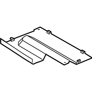 Lincoln 9E5Z-54104B40-B Lower Shield