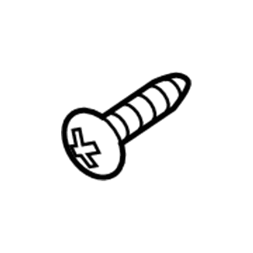 Ford -W505974-S307 Trim Molding Screw