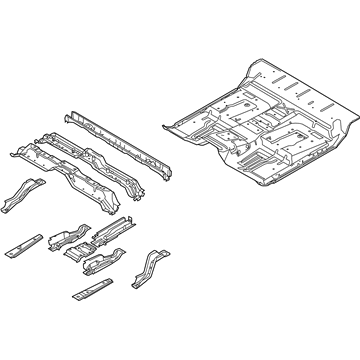 Ford F-150 Floor Pan - BL3Z-1511135-B