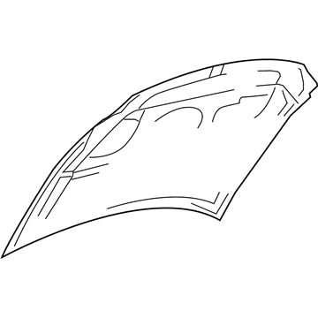 Ford 7L1Z-16612-A Hood